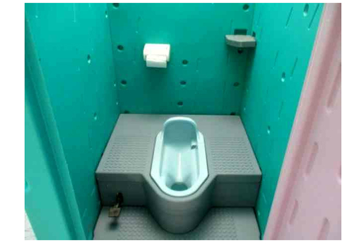 宅配便送料無料 仮設トイレなら建設 ラッシュ PE製 仮設トイレ 簡易トイレ 仮設便所 ポンプ式簡易水洗タイプ 洋式 GX-WQP 災害トイレ  現場トイレ 防災トイレ 農業用仮設トイレ