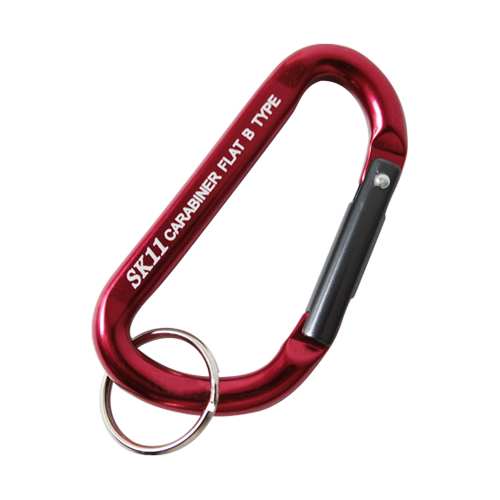 SK11】[SAC－770Bレッド] (4977292115780) アルミカラビナ