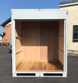 ウメコンの組立式コンテナ Uc1 17s なら建設ラッシュ