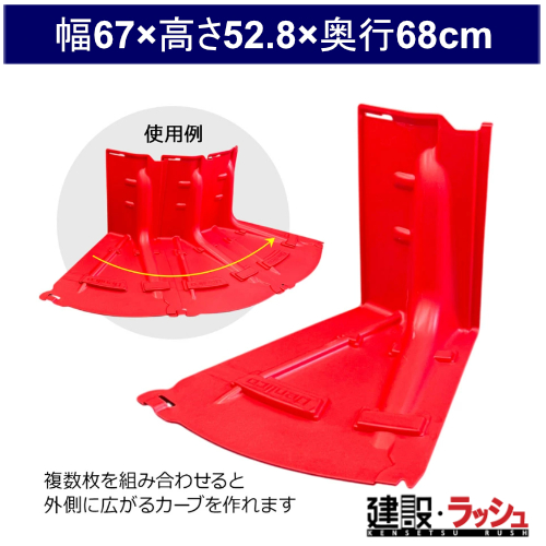 アルマックス】止水パネルDW50 幅67 高さ52.8 奥行68 止水版 防災 樹脂