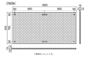 �~�@FW36�����肠��E�A���p����22mm(�l��) ���F13���� �d�ʁF21kg �t�B�b�g���� WPT �E�b�h�v���X�`�b�N�e�N�m���W�[